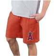 thumbnail image 1 of Men's Concepts Sport  Red Los Angeles Angels Quest Knit Jam Shorts, 1 of 1