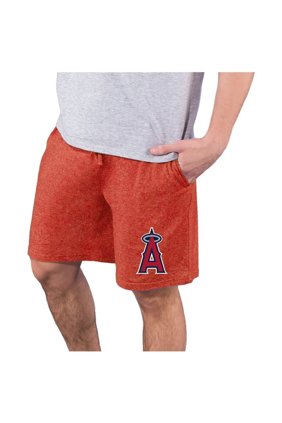 Men's Concepts Sport Red Los Angeles Angels Quest Knit Jam Shorts