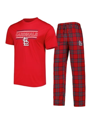 Concepts Sport St. Louis Cardinals Women's Navy/Red Ultimate Flannel Shorts