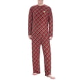 thumbnail image 1 of Men's Concepts Sport Red Pittsburgh Penguins Holly Knit Long Sleeve Top & Pants Set, 1 of 1