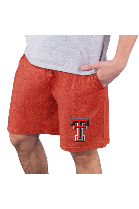 Men's Concepts Sport Red Texas Tech Red Raiders Quest Knit Jam Shorts
