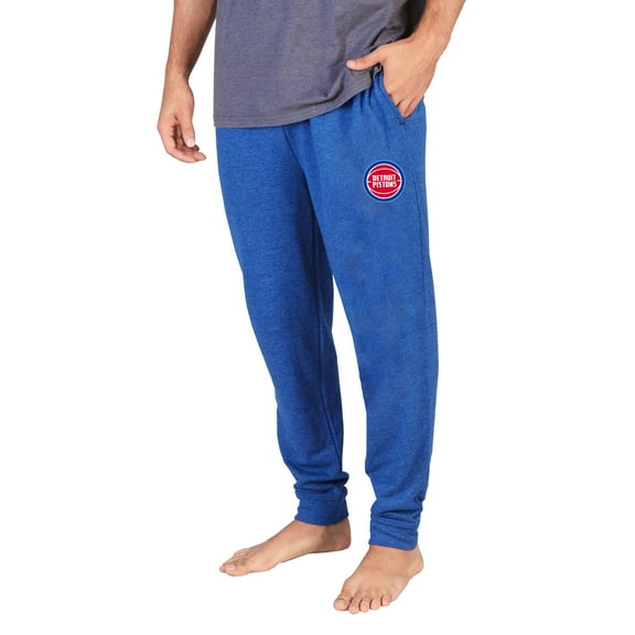 Men's Concepts Sport Royal Detroit Pistons Mainstream Cuffed Terry Pants