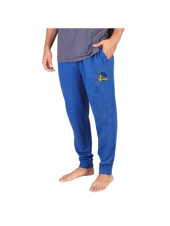 Men's Concepts Sport Royal Golden State Warriors Mainstream Cuffed Terry Pants