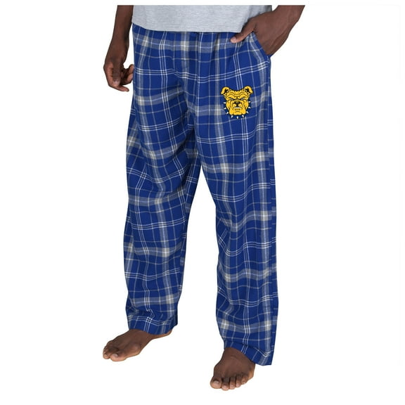 Men's Concepts Sport Royal/Gray North Carolina A&T Aggies Ultimate Flannel Pants
