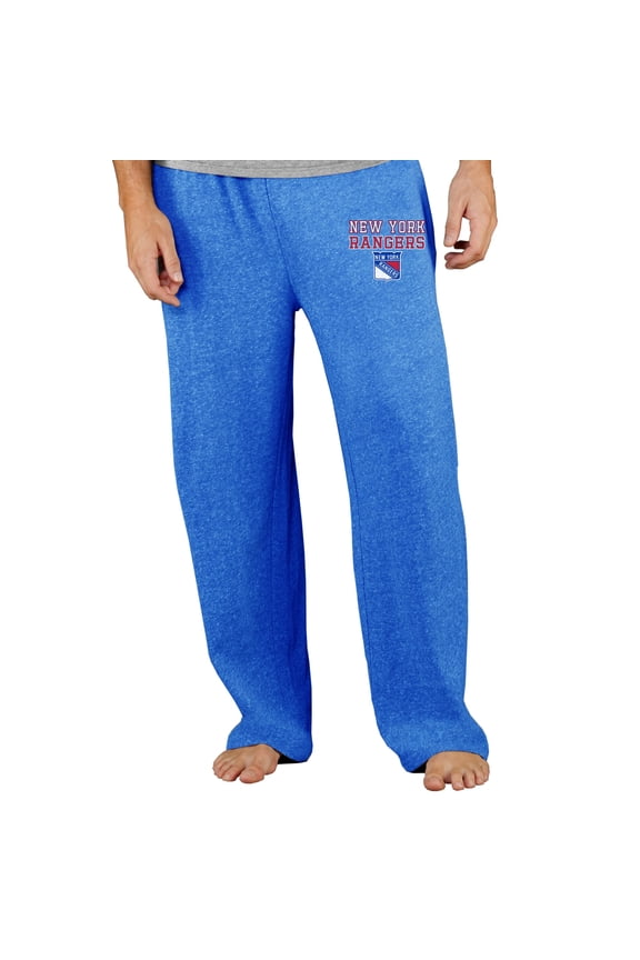 Men's Concepts Sport Royal New York Rangers Mainstream Terry Pants