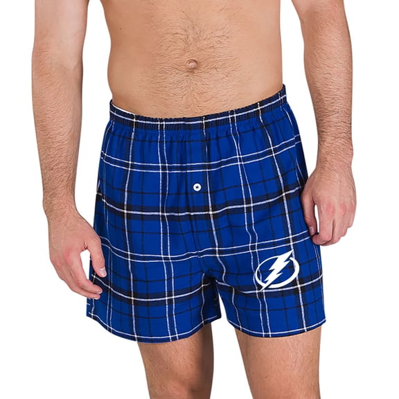 Men's Concepts Sport Royal Tampa Bay Lightning Ultimate Flannel Boxers