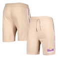 thumbnail image 1 of Men's Concepts Sport  Tan Los Angeles Lakers Team Stripe Shorts, 1 of 3