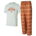 thumbnail image 1 of Men's Concepts Sport Texas Longhorns Top & Pants Sleep Set, 1 of 3