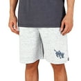 thumbnail image 1 of Men's Concepts Sport White/Charcoal Colorado School of Mines Orediggers Throttle Knit Jam Shorts, 1 of 1