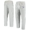 thumbnail image 1 of Men's Concepts Sport White Colorado Rockies Vigor Pinstripe Pants, 1 of 3