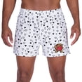 thumbnail image 1 of Men's Concepts Sport White Maryland Terrapins Epiphany Allover Print Knit Boxer Shorts, 1 of 1