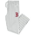 thumbnail image 1 of Men's Concepts Sport White/Navy Boston Red Sox Big & Tall Pinstripe Sleep Pants, 1 of 1
