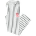 thumbnail image 1 of Men's Concepts Sport White/Navy St. Louis Cardinals Big & Tall Pinstripe Sleep Pants, 1 of 1