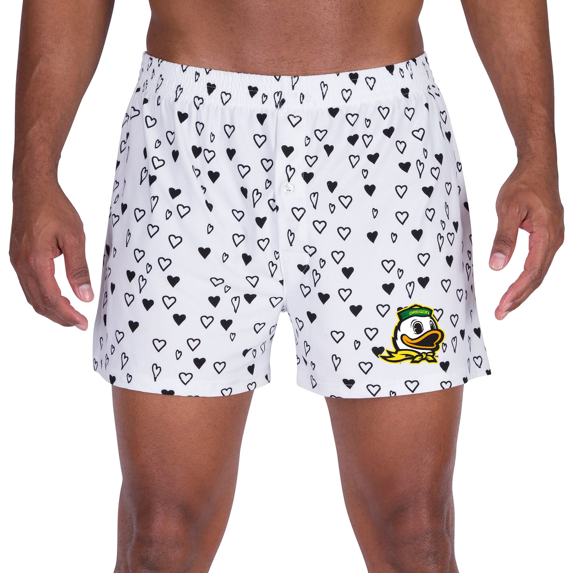 Men's Concepts Sport White Oregon Ducks Epiphany Allover Print Knit Boxer Shorts - Walmart.com