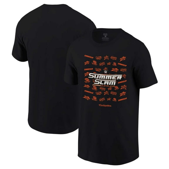 Men's Contenders Clothing Black SummerSlam 2024 T-Shirt