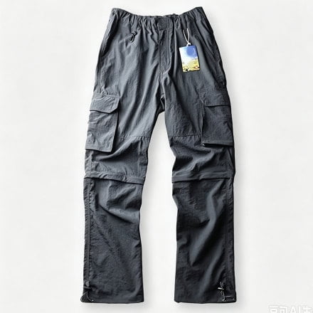 Men’s Convertible Cargo Pants Relaxed Fit Multi‑Pocket Stretch Wear‑Resistant Commute Trousers 1 Pack S‑L