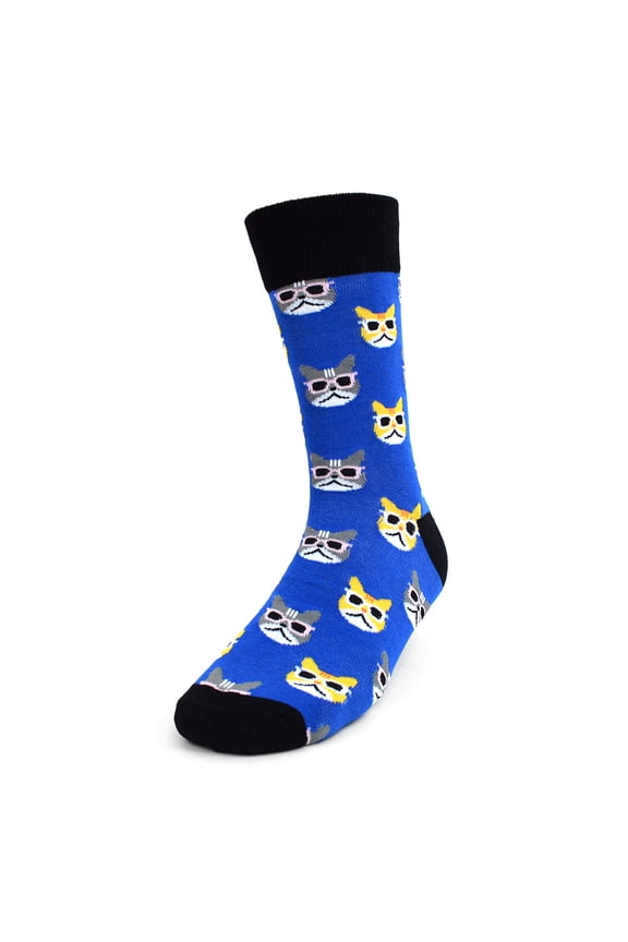 Men's Cool Cats Novelty Socks