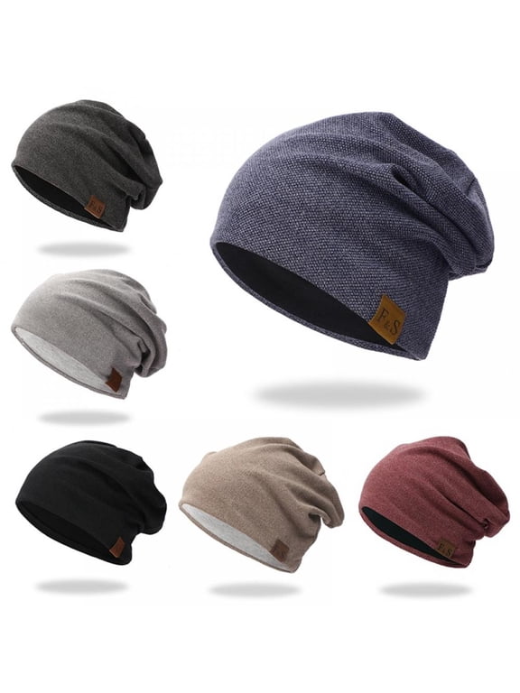 Men's Cool Cotton Beanie Slouch Skull Cap Long Baggy Hip-hop Winter Summer Hat