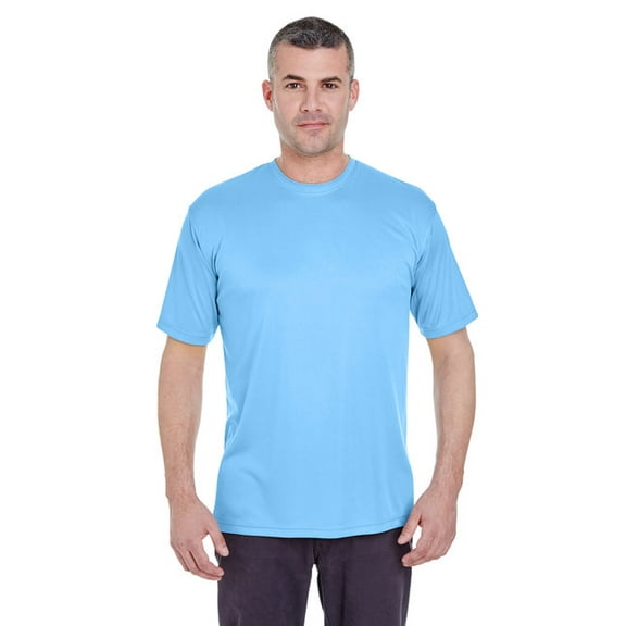 Men's Cool & Dry Basic Performance T-Shirt - COLUMBIA BLUE - 2XL