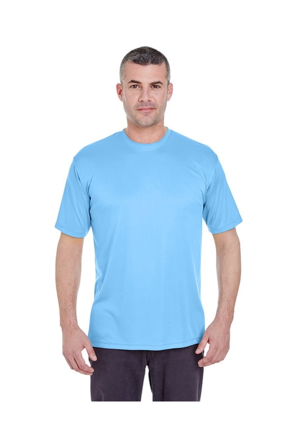 Men's Cool & Dry Basic Performance T-Shirt - COLUMBIA BLUE - 2XL