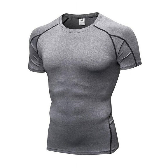 Men's Cool Dry Compression Baselayer Short Sleeve T-Shirt