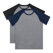 Mens Cool Dry Short Sleeve Compression Shirts Sports T-Shirts Tops Athletic Workout Shirt For Daily Life Work Business