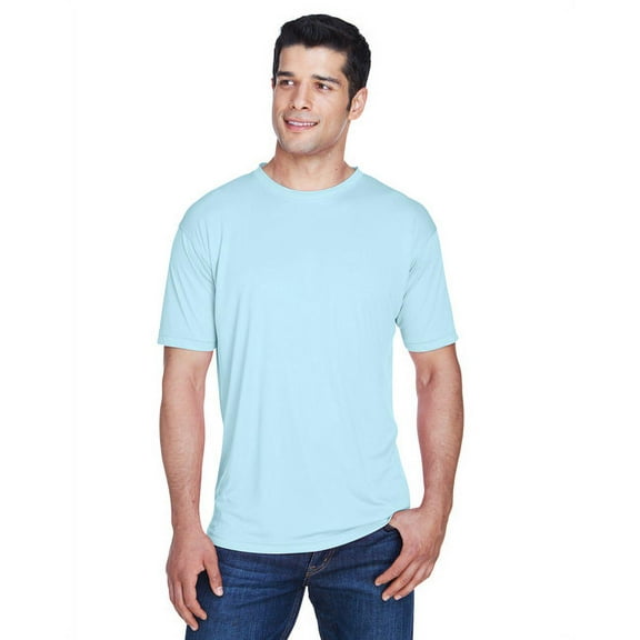 Men's Cool Dry Sport Performance Interlock T-Shirt ICE BLUE 5XL