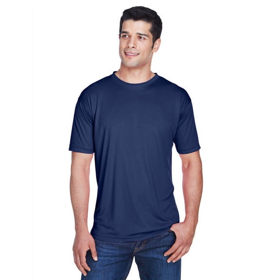 Men's Cool & Dry Sport Performance Interlock T-Shirt - NAVY - 5XL
