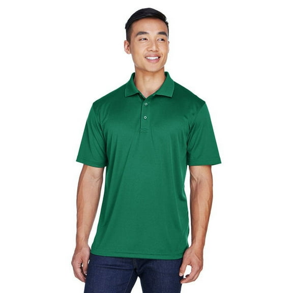 Men's Cool & Dry Sport Polo - FOREST GREEN - 5XL