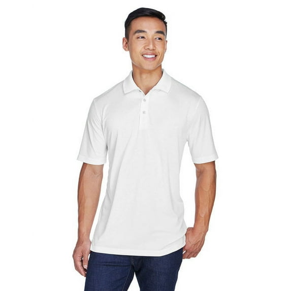 Men's Cool & Dry Sport Polo - WHITE - 3XL
