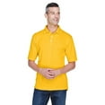thumbnail image 1 of Men's Cool & Dry Stain-Release Performance Polo - GOLD - L, 1 of 3