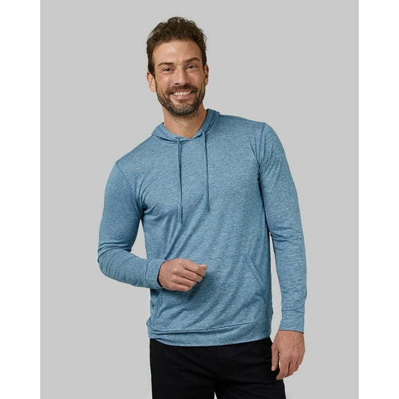Men's Cool Long Sleeve Hooded T-Shirt