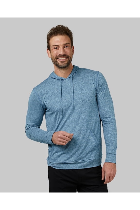 Men's Cool Long Sleeve Hooded T-Shirt