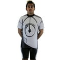 thumbnail image 1 of Men's Cool Plus Sublimated Print Race Cut Short-Sleeve Biking Cycling Jersey, 1 of 8
