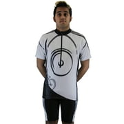 Men's Cool Plus Sublimated Print Race Cut Short-Sleeve Biking Cycling Jersey