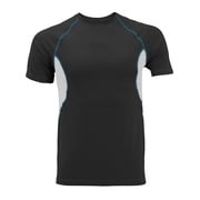 Mens Cool Quick-Dry Gym Workout Sport Running Breathable Performance T-shirt 920-#1, XL