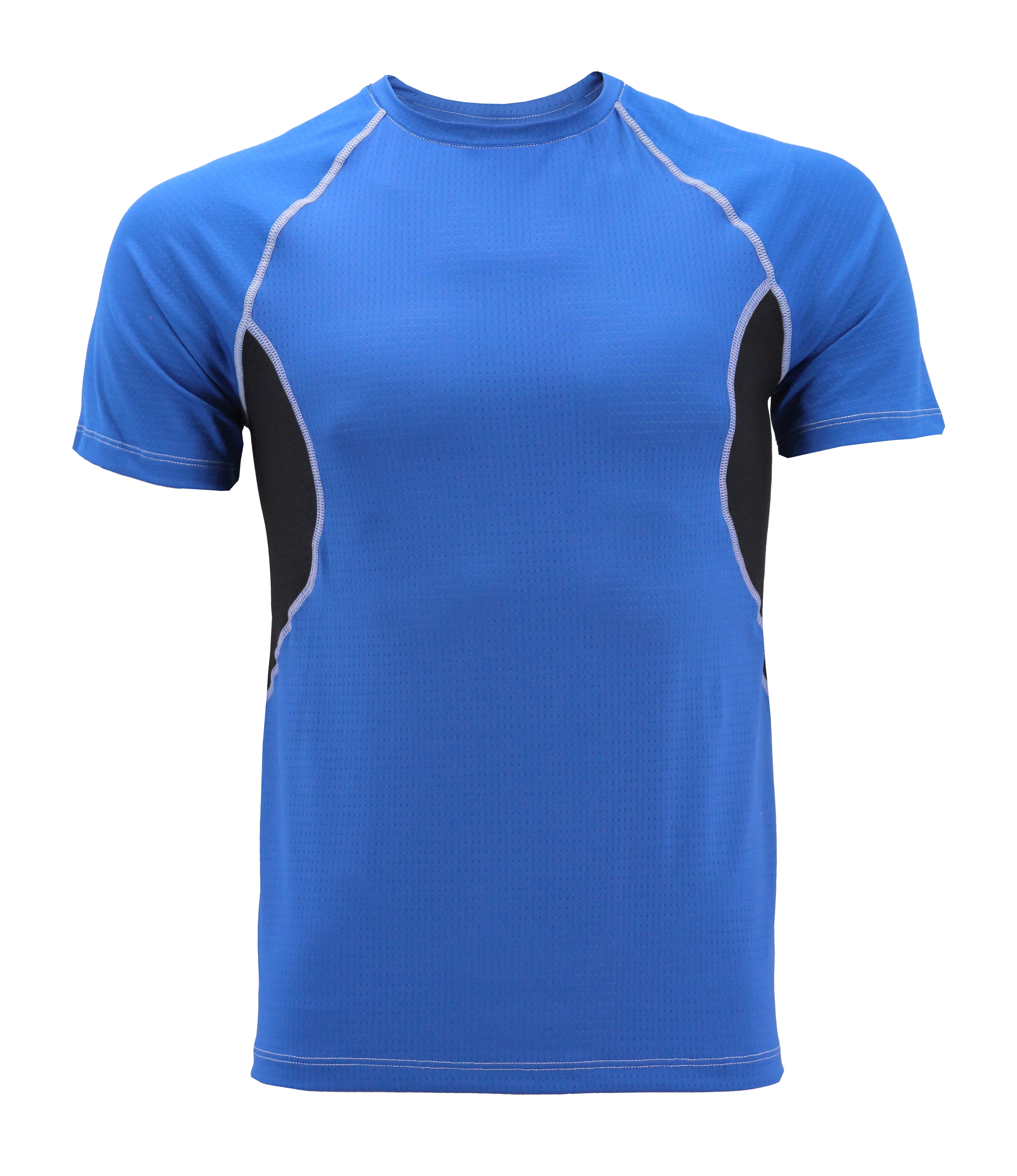 Men's Cool Quick-Dry Gym Workout Sport Running Breathable Performance T ...