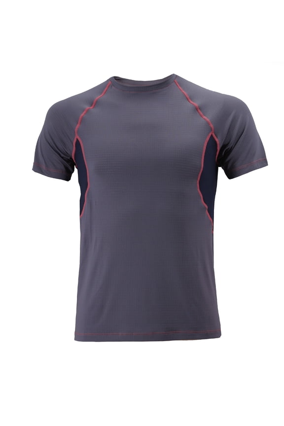 Men's Cool Quick-Dry Gym Workout Sport Running Breathable Performance T-shirt (920-#6, M)