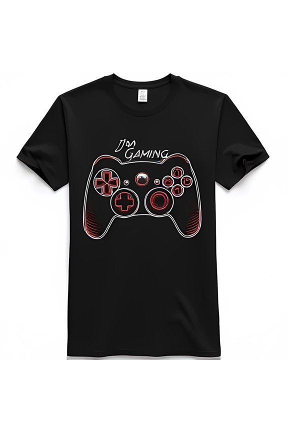 Men's Cool Retro Graphic Gamer Controller T-Shirt