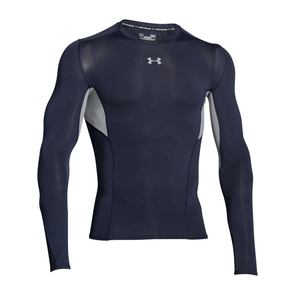Men's CoolSwitch Long Sleeve Compression Shirt - Royal, XXL 