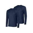 thumbnail image 1 of Hanes Sport Cool DRI Men's Performance Long Sleeve T-Shirt, Value 2-Pack Navy L, 1 of 5