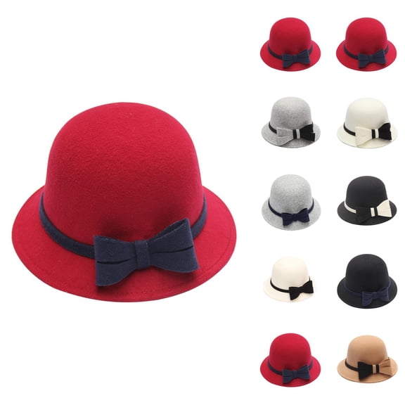 Men's Cooling Bucket Hat - Solar Fan Hat for Hot Weather Fishing Camping Women'S Autumn And Winter Bow Knot Round Top Casual Fisherman'S Basin Cap Small Bowler Hat