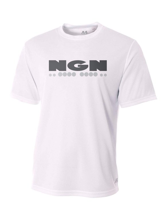 Men's Cooling Performance Crew Neck Tech Tee | White