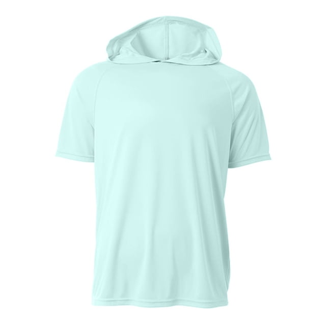 A4 NB3408 Short Sleeve Hooded Tee For Youth Size Boys