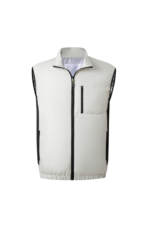Men's Cooling Safety Vest with Fans for Hot Weather Outdoor Work All Season Indoor Warehouse Use No Battery
