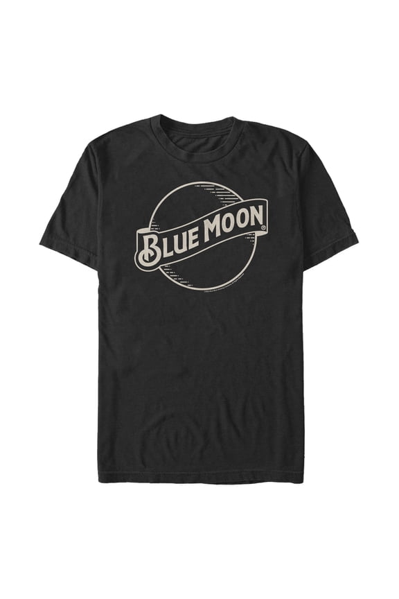 Men's Coors Brewing Company Blue Moon Shape Graphic T-Shirt