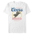 thumbnail image 1 of Men's Coors Distressed Cowboy Rodeo  Graphic T-Shirt, 1 of 5