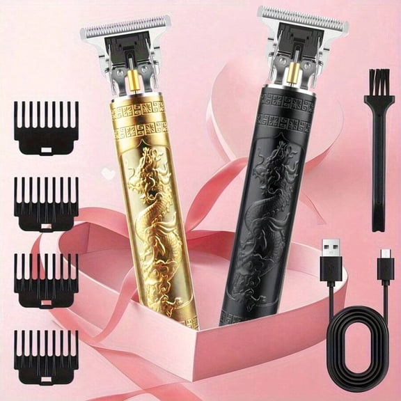 Men's Cordless Hair Clipper & Shaver, USB-Charging Beard Trimmer Practical and portable, maintain a perfect look anytime, anywhere Men's Electric Razor Christmas/Father's Day Gift