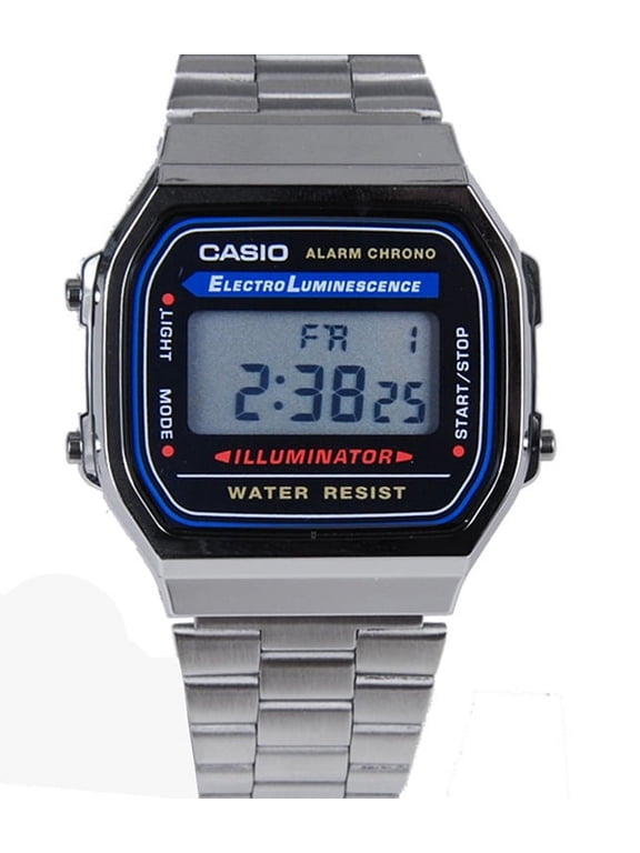 Men's Core A168WA-1 Silver Stainless-Steel Quartz Watch