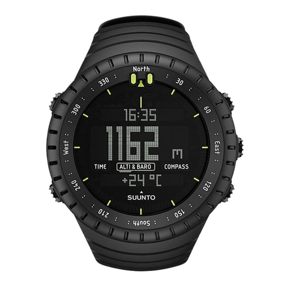 Men's Core All Black SS014279010 Resin Quartz Sport Watch